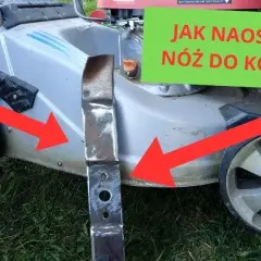 Jak ostrzyć noże do kosiarki, aby uniknąć kosztownych napraw
