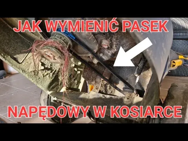 Jak założyć pasek klinowy do kosiarki Partner - proste kroki i porady