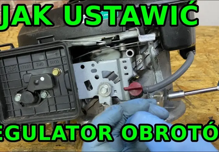 Jak ustawić regulator obrotów w kosiarce, aby uniknąć problemów z silnikiem